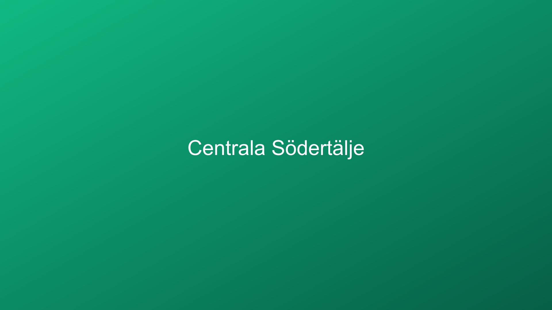 Elektriker i Centrala Södertälje